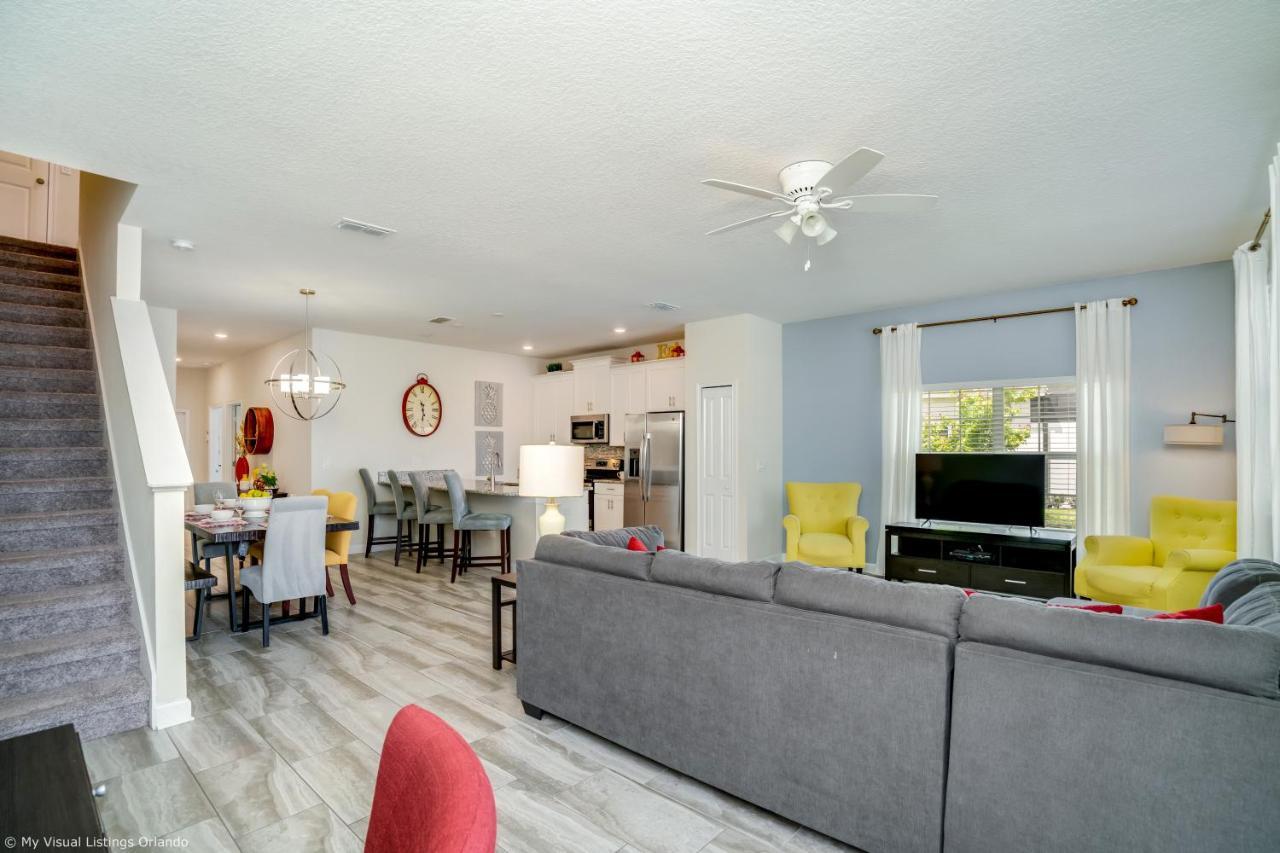 Stunning Lakeview Townhome W Private Pool Kissimmee Luaran gambar