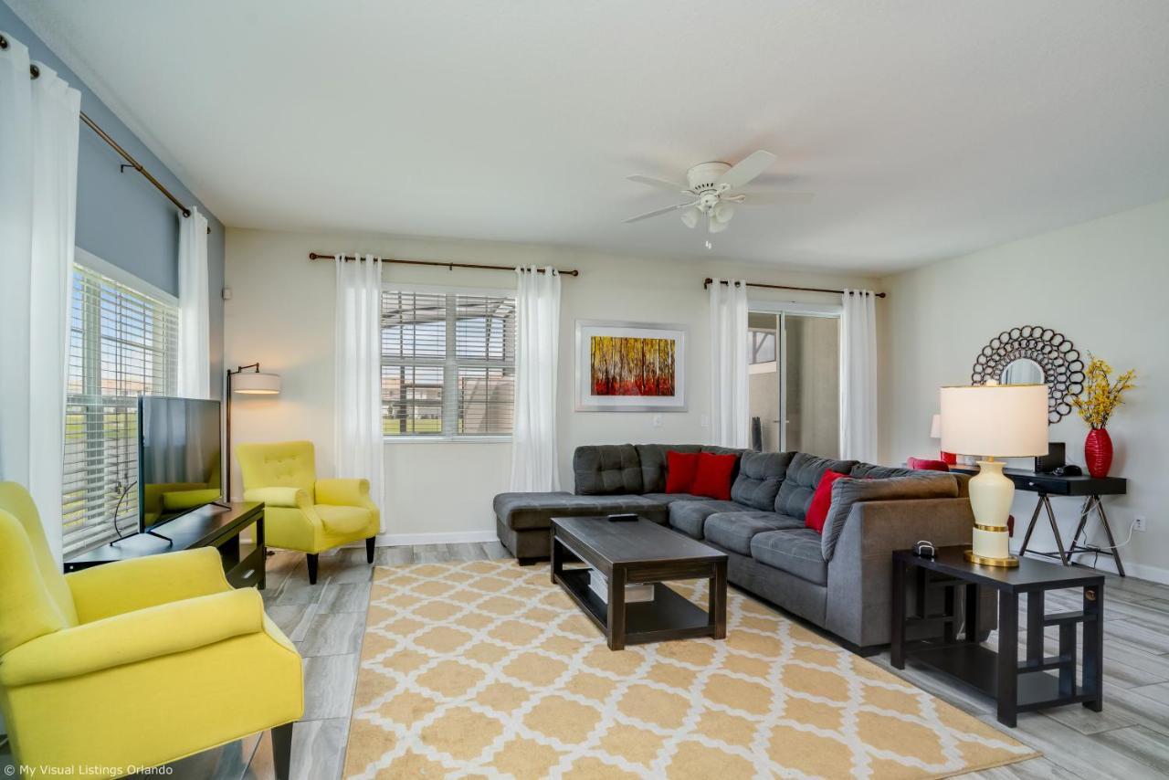 Stunning Lakeview Townhome W Private Pool Kissimmee Luaran gambar