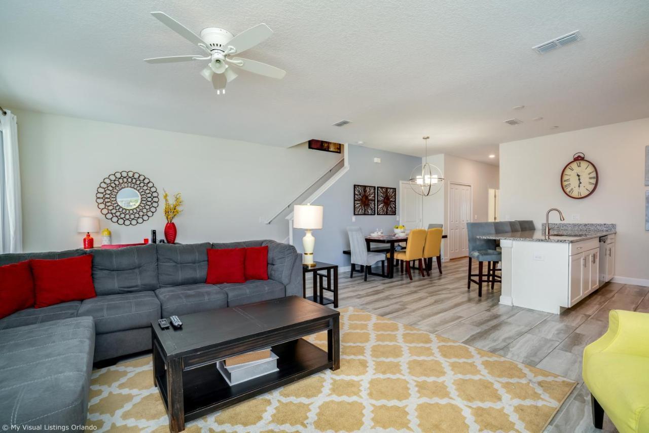 Stunning Lakeview Townhome W Private Pool Kissimmee Luaran gambar
