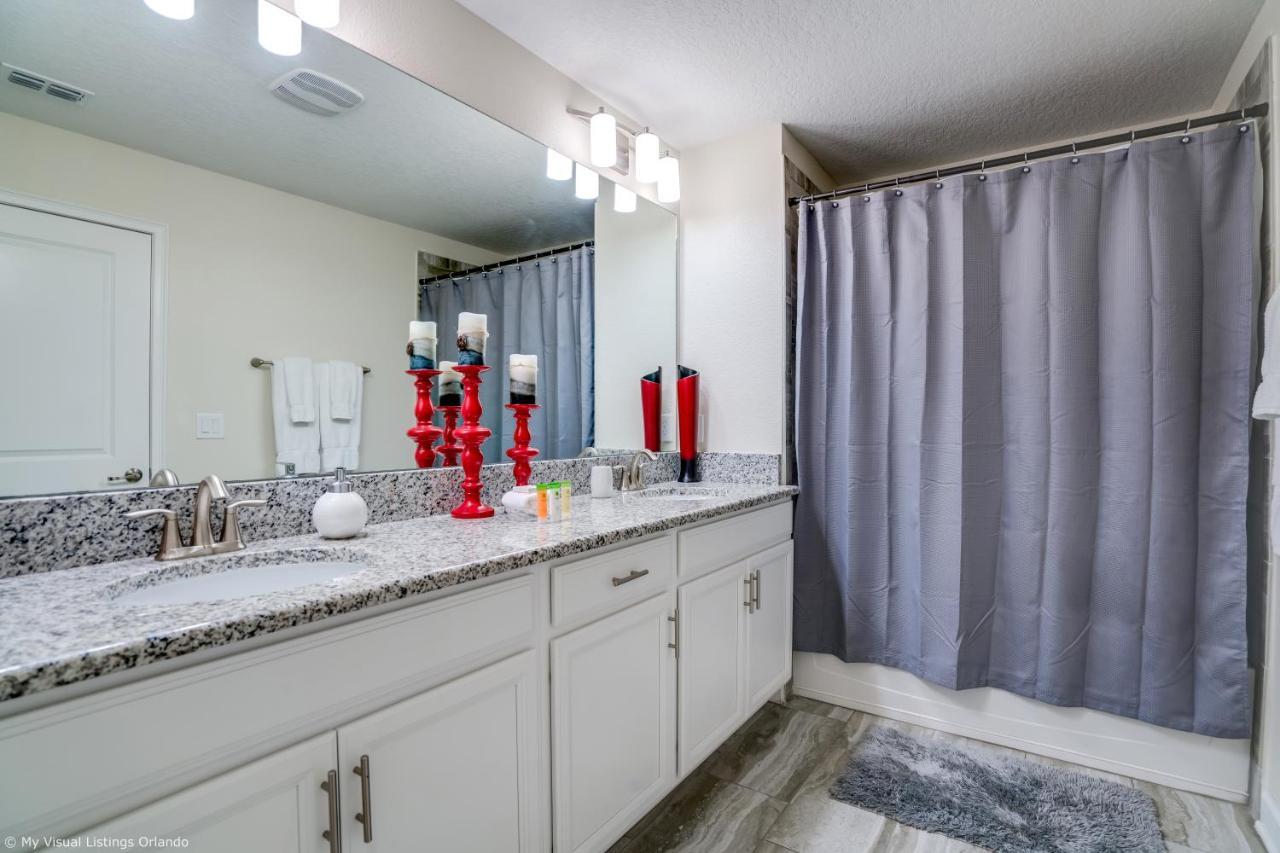 Stunning Lakeview Townhome W Private Pool Kissimmee Luaran gambar