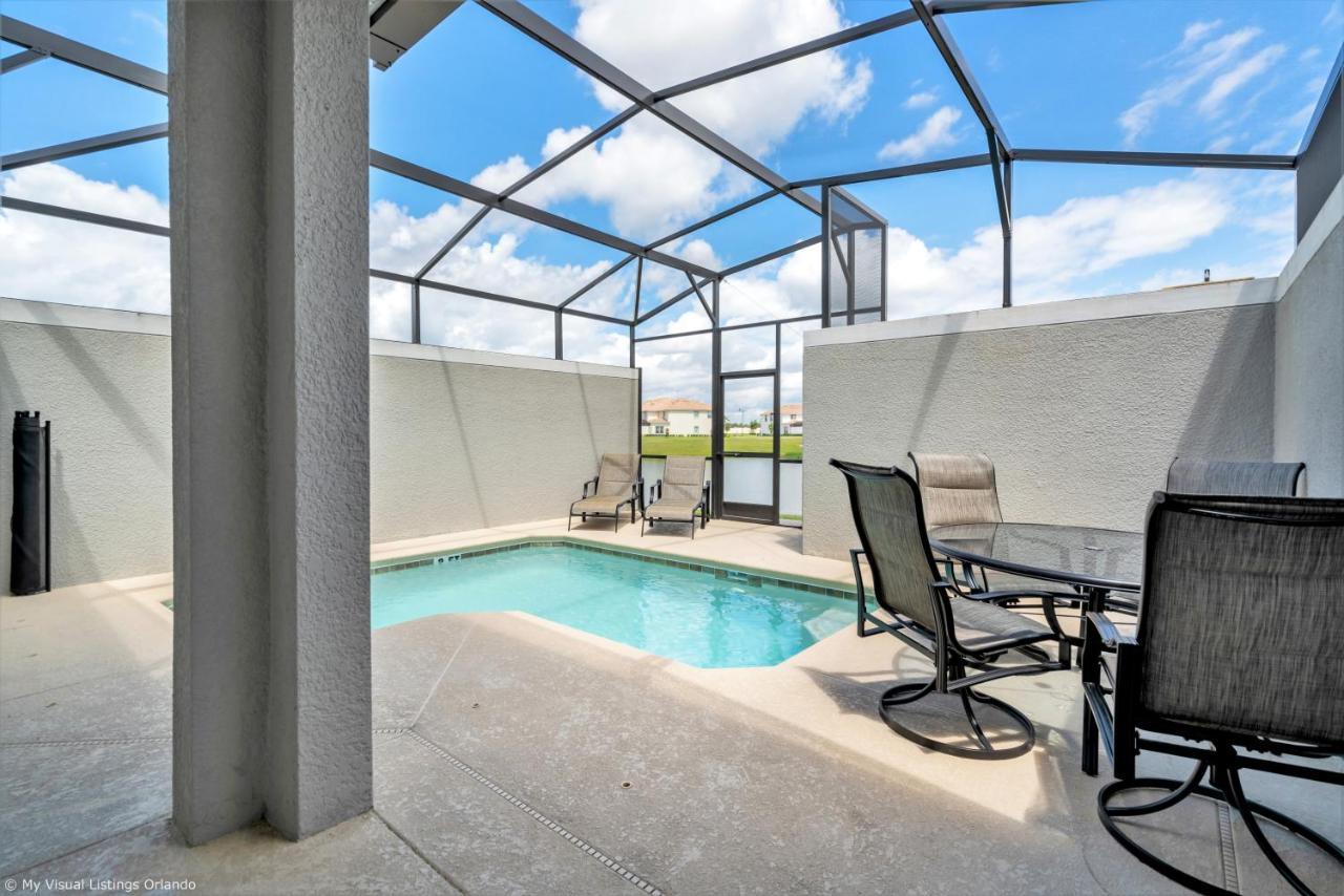 Stunning Lakeview Townhome W Private Pool Kissimmee Luaran gambar
