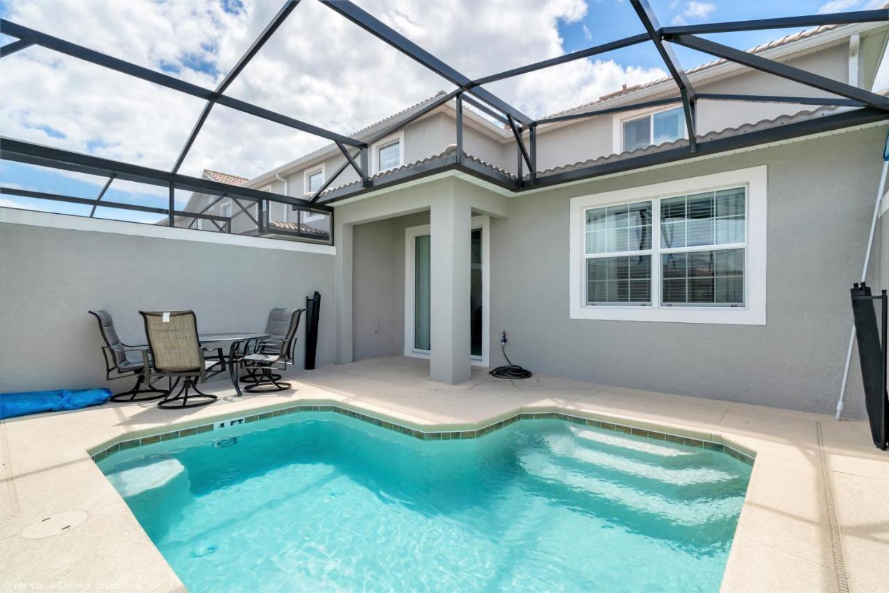 Stunning Lakeview Townhome W Private Pool Kissimmee Luaran gambar