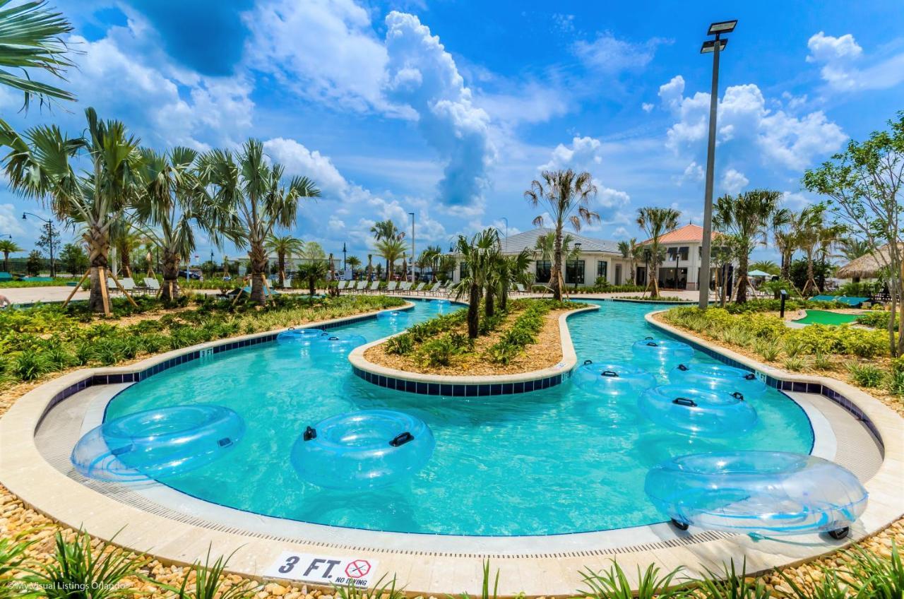 Stunning Lakeview Townhome W Private Pool Kissimmee Luaran gambar
